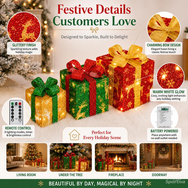MerryFestive™ Christmas Ornaments Set